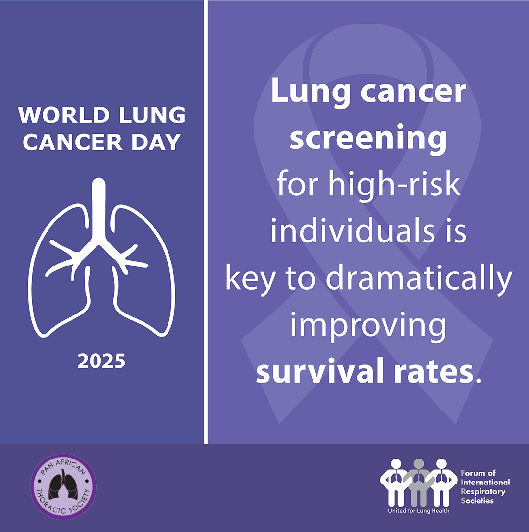 World Lung Cancer Day Poster